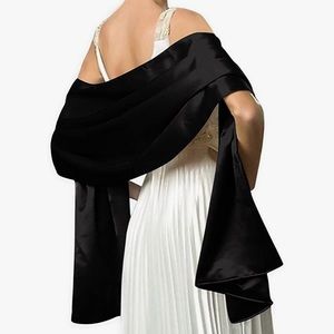 NEW IN PACKAGE Satin Shawl
